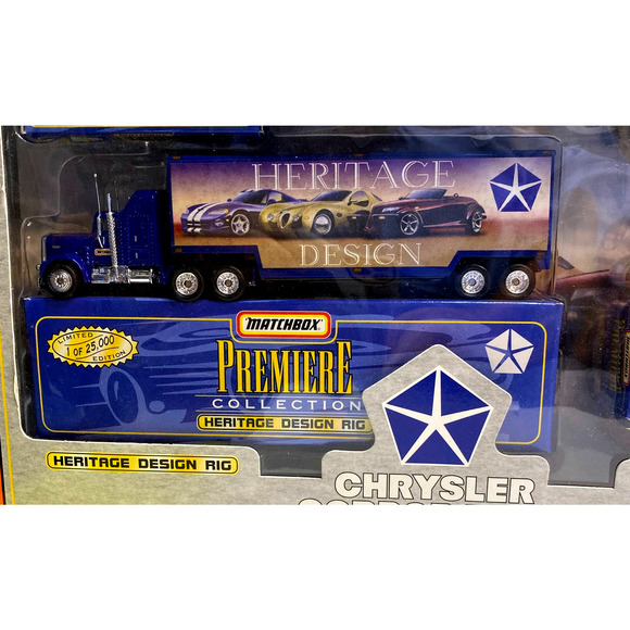 1997 Matchbox Premiere Collection Chrysler Dodge Viper Prowler Atlantic Semi MIB - Picture 6 of 13